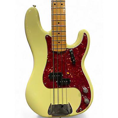 Used 2024 Fender Player Precision Bass Buttercream Electric Bass Guitar
