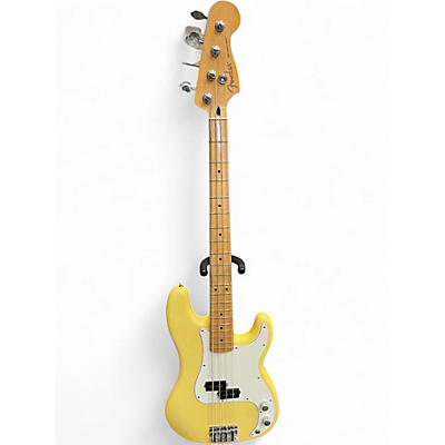 Used 2024 Fender Player Precision Bass Buttercream Electric Bass Guitar