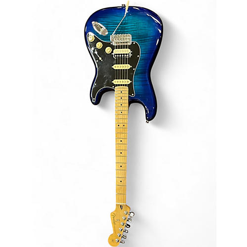 Fender Used 2024 Fender Player Stratocaster HSS Blue Burst Solid Body Electric Guitar Blue Burst