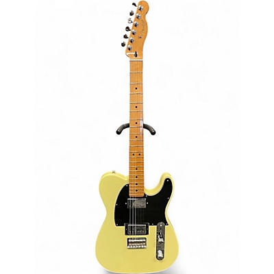 Used 2024 Fender Player Telecaster HH Yellow Solid Body Electric Guitar