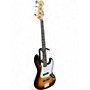 Used 2024 Fender Standard Jazz Bass 2 Color Sunburst Electric Bass Guitar 2 Color Sunburst