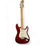 Used 2024 Fender Standard Stratocaster Red Solid Body Electric Guitar Red