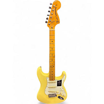 Used 2024 Fender Vintera II 70's Stratocaster Vintage White Solid Body Electric Guitar