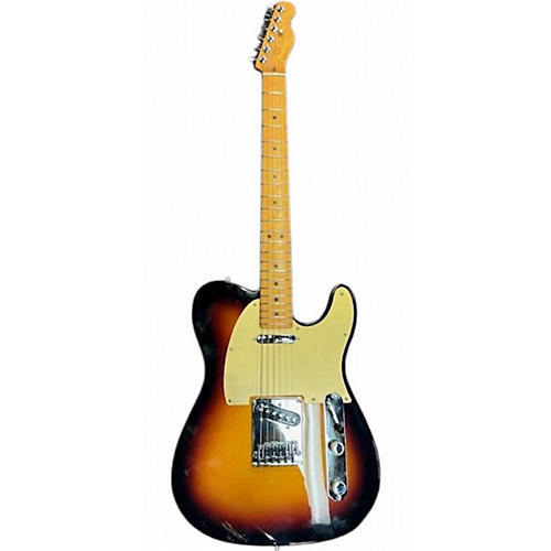 Fender Used 2024 Fender american ultra II 2 Color Sunburst Solid Body Electric Guitar 2 Color Sunburst