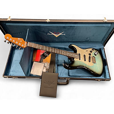 Used 2024 Fender masterbuilt nos by kyle mcmillin blue stain burst Solid Body Electric Guitar