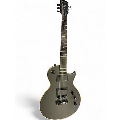 Used 2024 Fesley FLP350 Satin Black Solid Body Electric Guitar