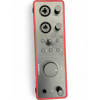 Used 2024 Focusrite Scarlett 4i4 Gen 4 Audio Interface