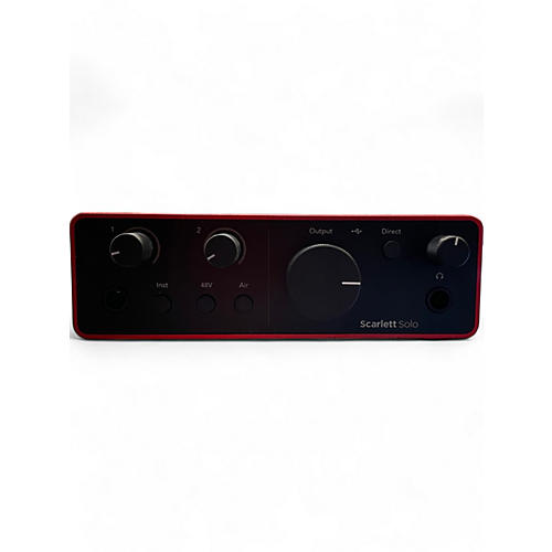 Focusrite Used 2024 Focusrite Scarlett Solo Gen 4 Audio Interface