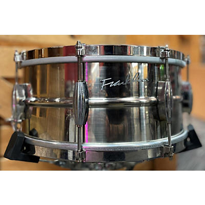 Used 2024 Franklin Drum Company 6.5X14 Steel Snare Drum Steel
