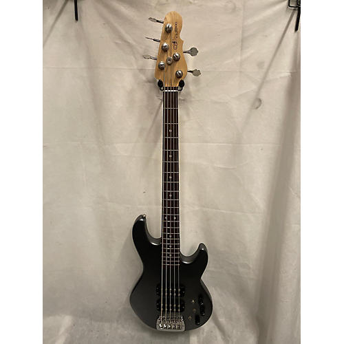 G&L Used 2024 G&L USA L2500 5 String Graphite Metallic Frost Electric Bass Guitar Graphite Metallic Frost