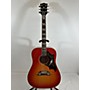 Used Gibson Used 2024 Gibson 2024 Dove Cherry Sunburst Acoustic Electric Guitar Cherry Sunburst