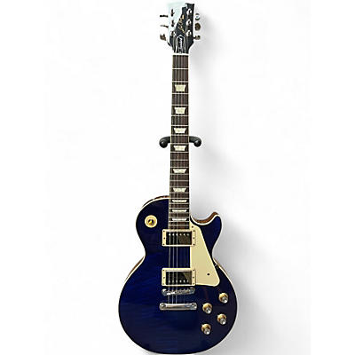 Used 2024 Gibson 2024 Gibson 1960 LES PAUL STANDARD AAA TOP LIMITED Blue Solid Body Electric Guitar