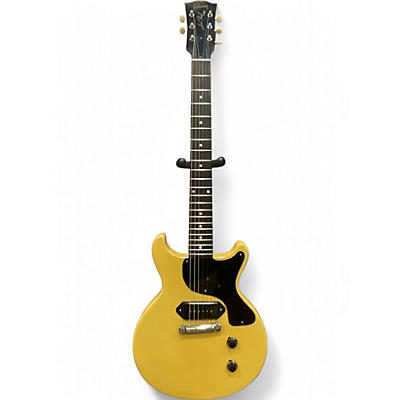 Used 2024 Gibson Custom 1958 Les Paul Jr VOS Double Cutaway TV Yellow Solid Body Electric Guitar