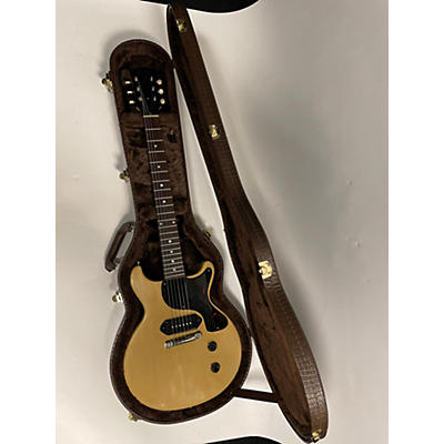 Gibson Used 2024 Gibson Custom 1958 Reissue Les Paul Junior Double Cut TV Yellow Solid Body Electric Guitar