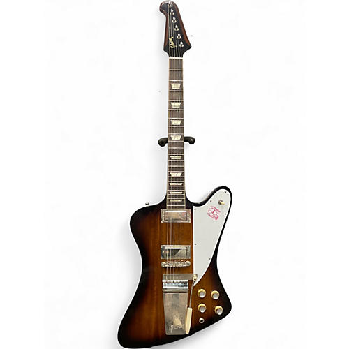 Used 2024 Gibson Custom 1963 FIREBIRD V Vintage Sunburst Solid Body Electric Guitar Vintage Sunburst