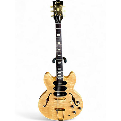Used 2024 Gibson Custom M2M 1964 ES-335 Figured P-90 VOS Antique Natural Hollow Body Electric Guitar Antique Natural