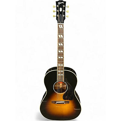 Used 2024 Gibson Custom Nathaniel Rateliff LG-2 Western Vintage Sunburst Acoustic Electric Guitar