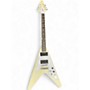 Used 2024 Gibson Flying V WHITE Solid Body Electric Guitar WHITE