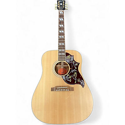 Used 2024 Gibson Hummingbird Faded Natural Acoustic Electric Guitar