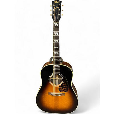 Gibson Used 2024 Gibson J45 1942 Banner Murphy Lab Light Aged 2 Color Sunburst Acoustic Guitar