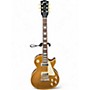 Used 2024 Gibson Les Paul Deluxe Gold Top Solid Body Electric Guitar Gold Top