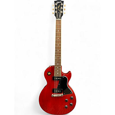 Used 2024 Gibson Les Paul Special Vintage Trans Cherry Solid Body Electric Guitar