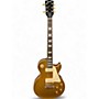 Used 2024 Gibson Les Paul Standard '50s P-90 Gold Solid Body Electric Guitar Gold