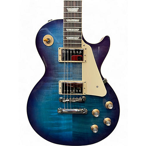 Gibson Used 2024 Gibson Les Paul  Standard 60s Figured Top Blueberry Burst Solid Body Electric Guitar Blueberry Burst