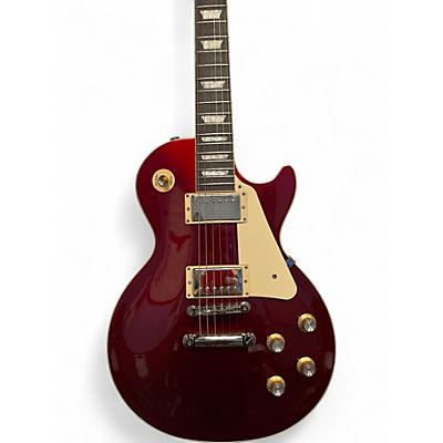 Used 2024 Gibson Les Paul Standard 60's Plain Top Sparkling Burgundy Solid Body Electric Guitar