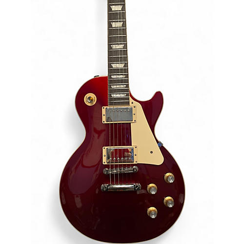 Used 2024 Gibson Les Paul Standard 60's Plain Top Sparkling Burgundy Solid Body Electric Guitar Sparkling Burgundy