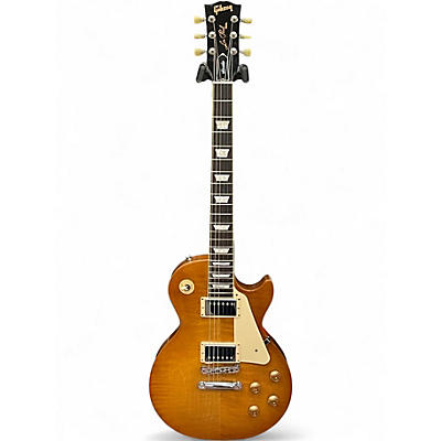 Used 2024 Gibson Les Paul Studio Figured Dirty Lemon Burst Solid Body Electric Guitar