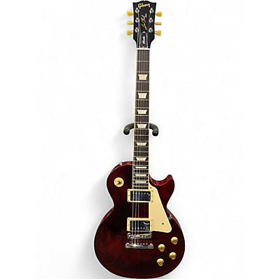 Used 2024 Gibson Les Paul Studio Wine Red Solid Body Electric Guitar