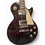 Used 2024 Gibson Les Paul Studio Wine Red Solid Body Electric Guitar Wine Red