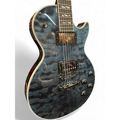 Used 2024 Gibson Les Paul Supreme AAA Quilt Top Limited-Edition SEA SMOKE Solid Body Electric Guitar