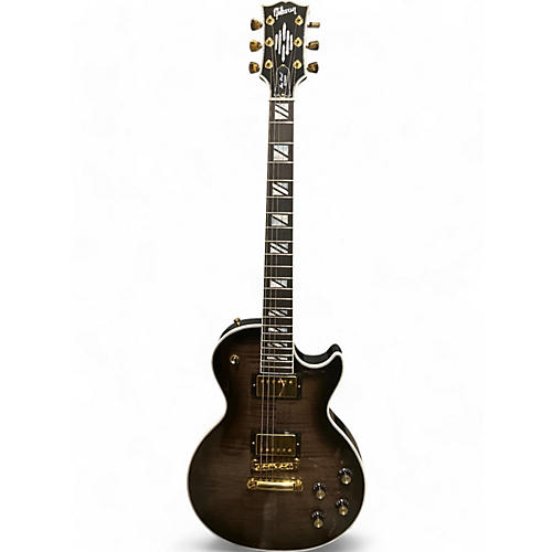 Used 2024 Gibson Les Paul Supreme Ebony Solid Body Electric Guitar Ebony