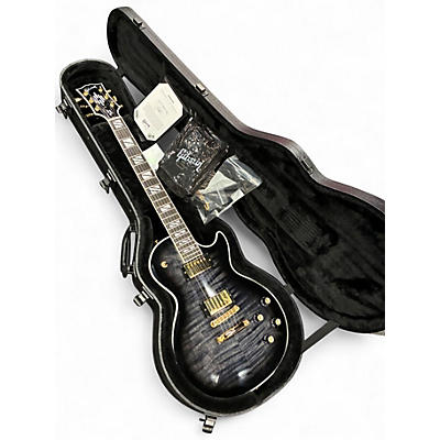 Used 2024 Gibson Les Paul Supreme Transparent Ebony Burst Solid Body Electric Guitar