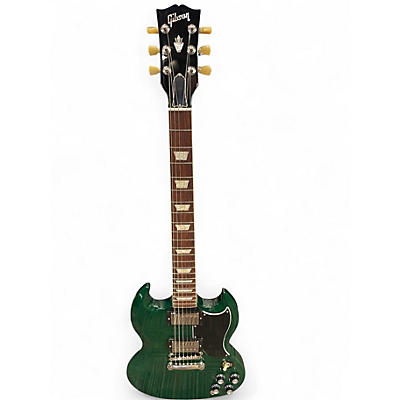 Used 2024 Gibson SG STANDARD 61 Green Solid Body Electric Guitar