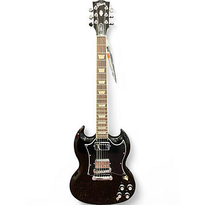 Used 2024 Gibson SG Standard Black Solid Body Electric Guitar