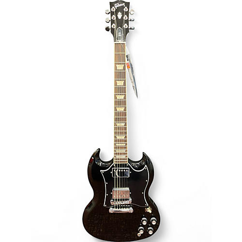 Used 2024 Gibson SG Standard Black Solid Body Electric Guitar Black