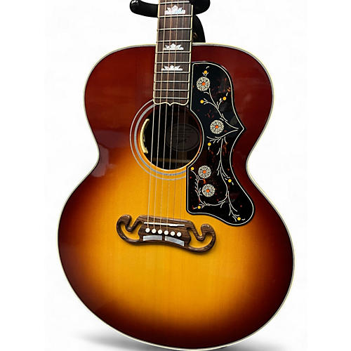 Used 2024 Gibson SJ200 Standard Super Jumbo ROSEWOOD BURST Acoustic Guitar ROSEWOOD BURST