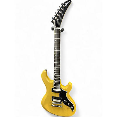 Used 2024 Gibson VICTORY Worn TV Yellow Solid Body Electric Guitar