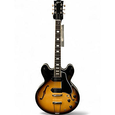 Used 2024 Gibson es 330 Vintage Burst Hollow Body Electric Guitar