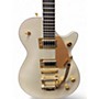Used 2024 Gretsch G5237GT CHAMPAIGN WHITE Solid Body Electric Guitar CHAMPAIGN WHITE