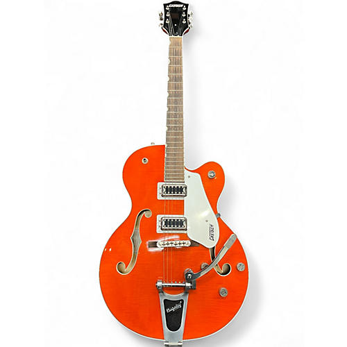 Used 2024 Gretsch Guitars G5427T Orange Hollow Body Electric Guitar Orange