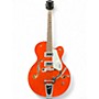 Used 2024 Gretsch Guitars G5427T Orange Hollow Body Electric Guitar Orange