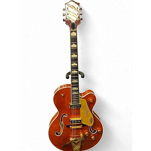 Used 2024 Gretsch Guitars G6120 Nashville  Roundup Orange Hollow Body Electric Guitar Roundup Orange