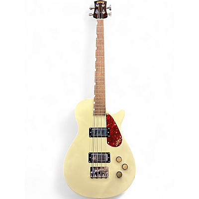 Used 2024 Gretsch Guitars STREAMLINER JET CLUB BASS Olympic White Electric Bass Guitar