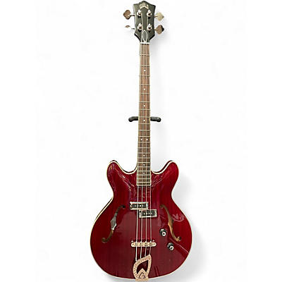 Used 2024 Guild Starfire I Cherry Electric Bass Guitar