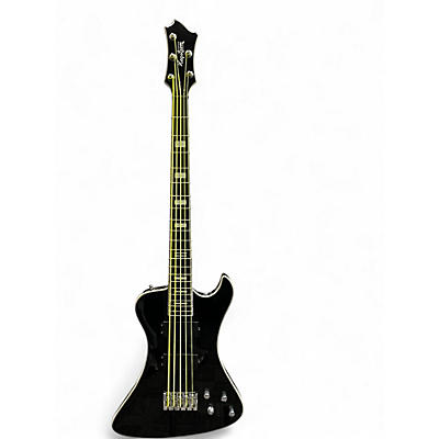 Used 2024 Hagstrom NEKROMANT BLACK Electric Bass Guitar