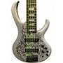 Used 2024 Ibanez BTB25TH6 silver blizzaed matte Electric Bass Guitar silver blizzaed matte